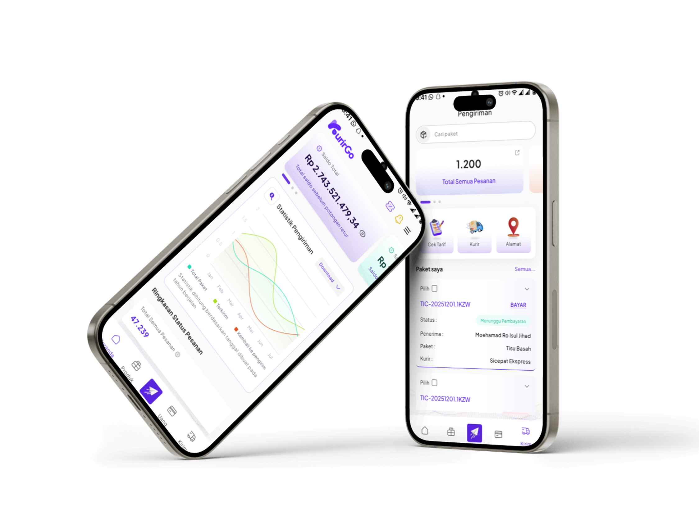 KurirGo - Shipping Aggregator App